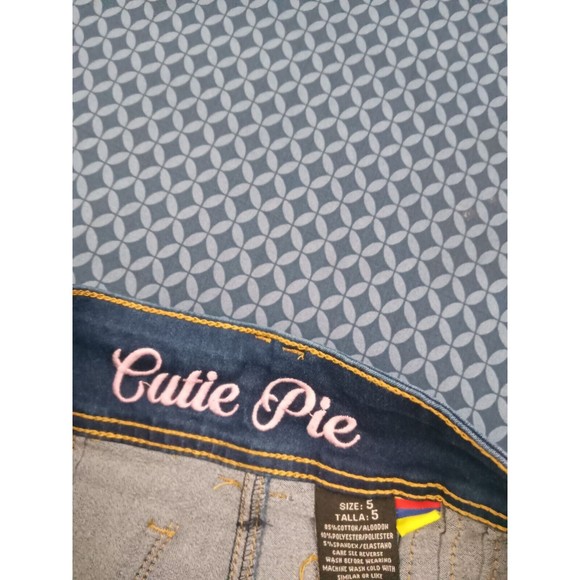 WAIST 28 INCHES SIZE 5 SKINNY JEANS STRETCH DENIM PUSH UP  5-4 CTP16 SZ5 - Picture 5 of 11